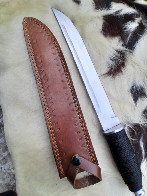 CUSTOM HANDMADE D2 STEEL HUNTING DAGGER knife - Image 5