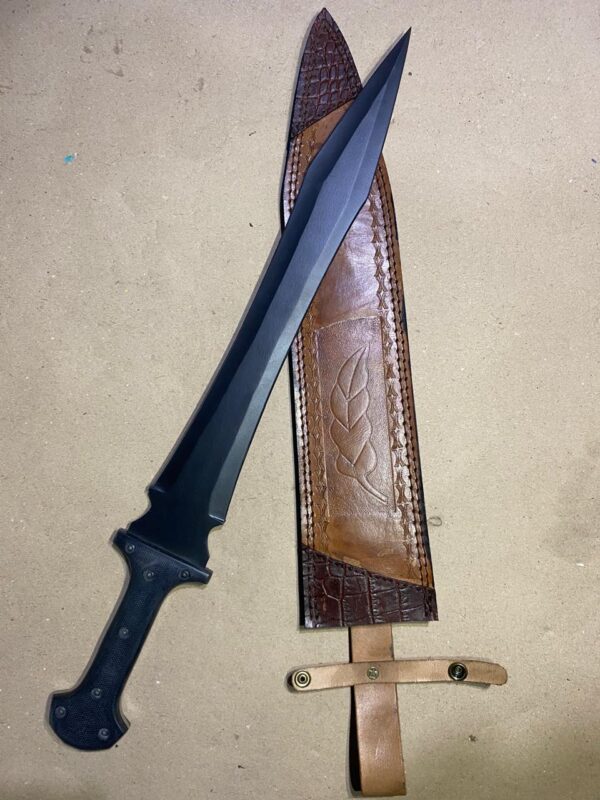 Custom Handmade - 24 Inch Black Kukri Knife