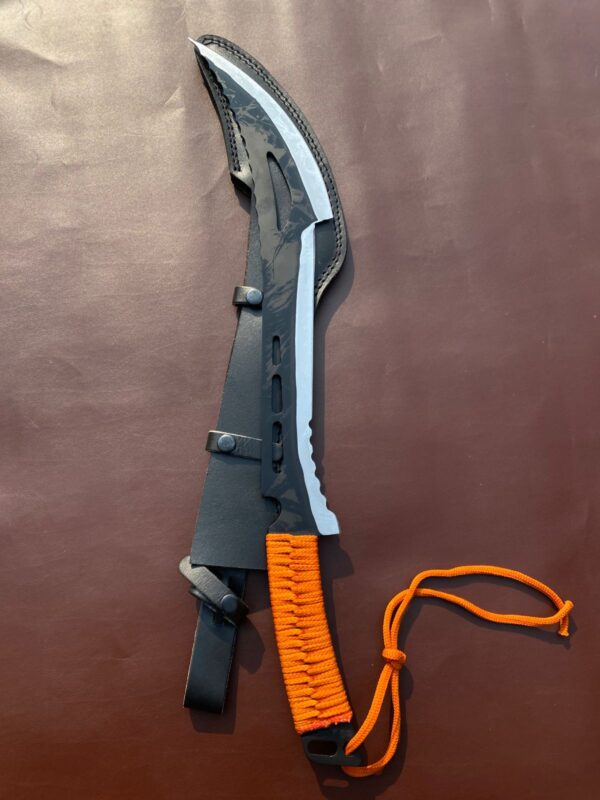 zombie knife, 18" blade, hiking survival hunting tools - Image 2