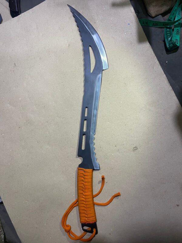 zombie knife, 18" blade, hiking survival hunting tools - Image 3